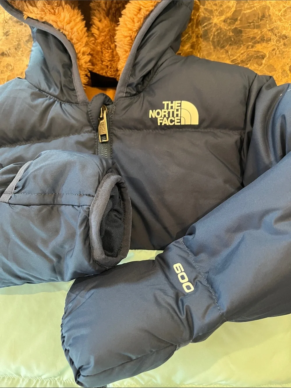 The North Face Baby North Down 600 Down Fill Insulated Puffer Jacket 18-24M